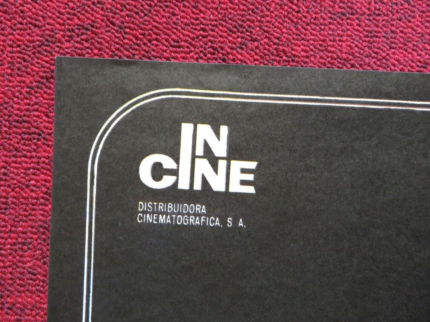 THE TOUCH SPANISH ROLLED POSTER ELLIOT GOULD MAX VON SYDOW 1971 Movie posters