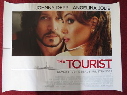 THE TOURIST UK QUAD (30"x 40") ROLLED POSTER JOHNNY DEPP ANGELINA JOLIE 2010 Rendezvous Cinema Movie posters