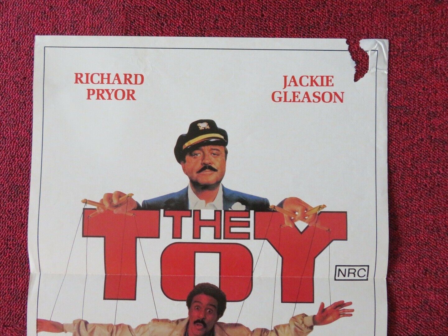 THE TOY FOLDED AUSTRALIAN DAYBILL POSTER RICHARD DONNER RICHARD PRYOR 1982 - Rendezvous Cinema