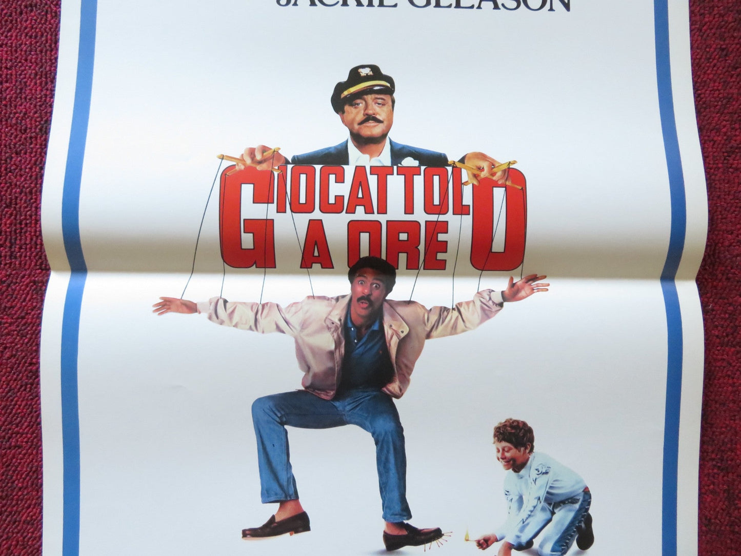 THE TOY ITALIAN LOCANDINA POSTER RICHARD PRYOR JACKIE GLEASON 1982 Rendezvous Cinema Movie posters