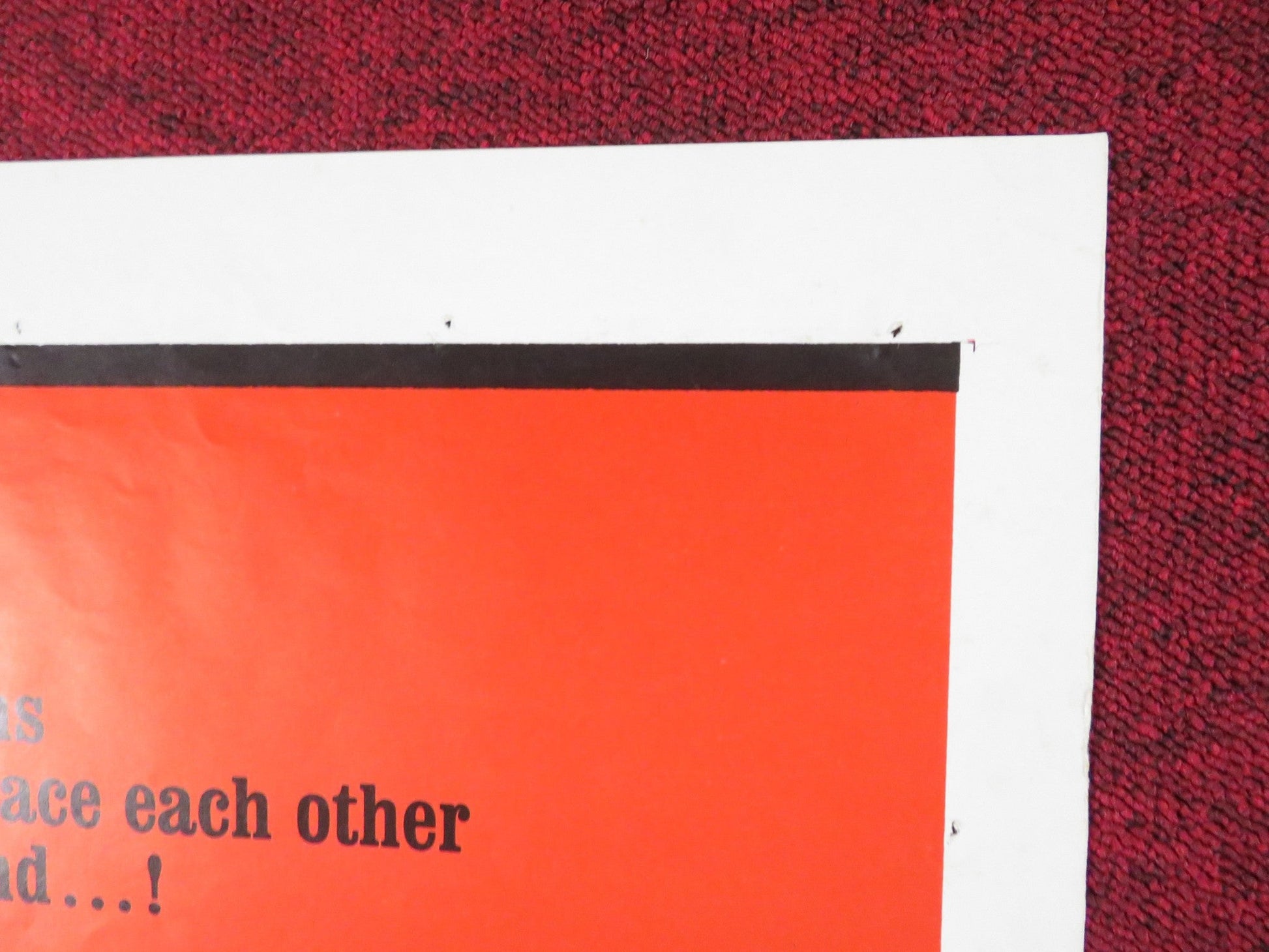 THE TRAMPLERS FOLDED US ONE SHEET POSTER GORDON SCOTT JOSEPH COTTEN 1966 Rendezvous Cinema Movie posters