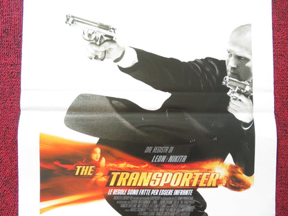 THE TRANSPORTER ITALIAN LOCANDINA POSTER JASON STATHAM SHU QI 2002 Rendezvous Cinema Movie posters