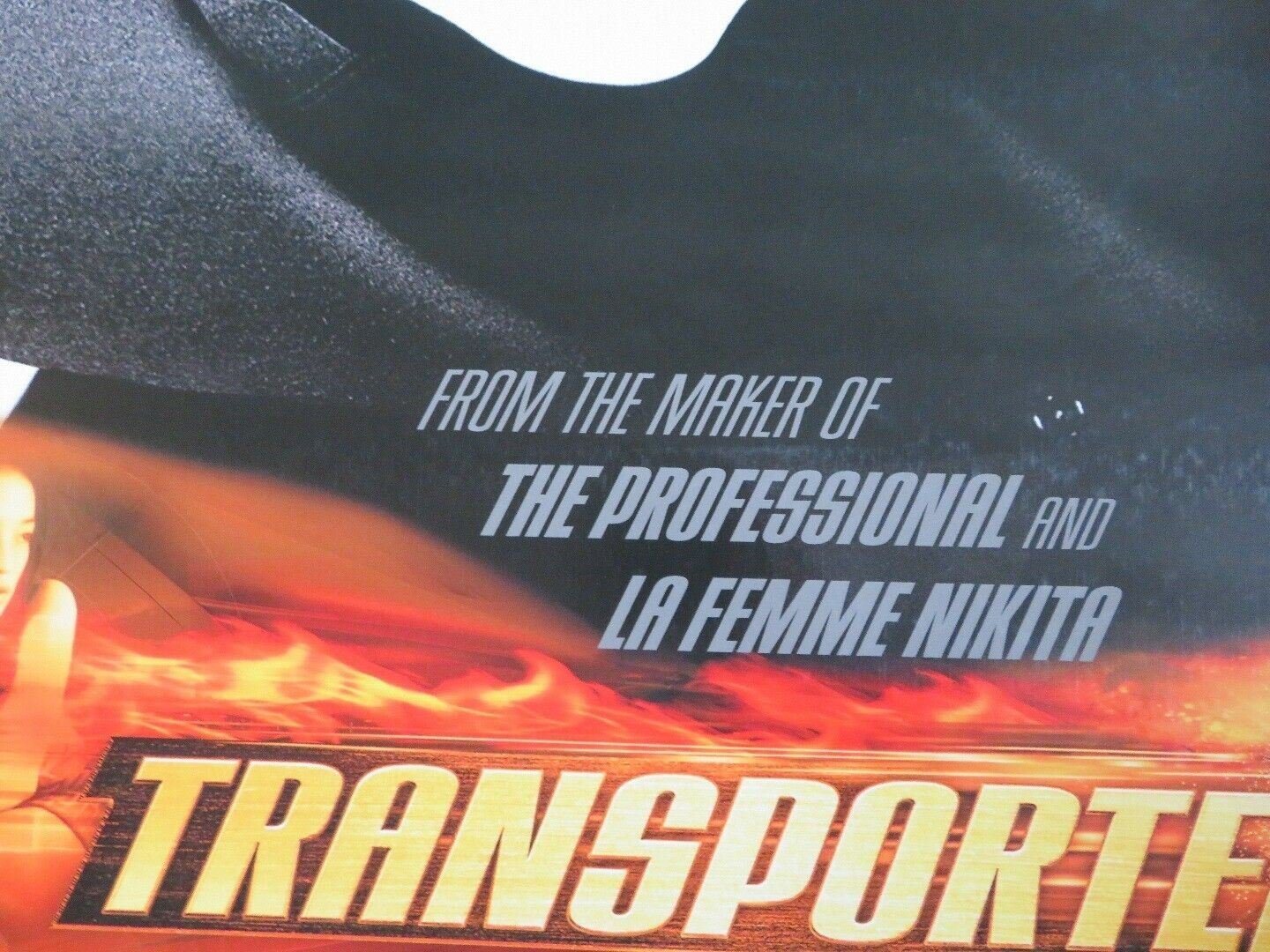 THE TRANSPORTER VERSION A US ROLLED POSTER JASON STATHAM 2002 Movie posters