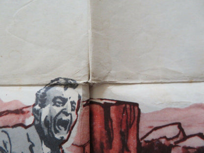 THE TRAP FOLDED US ONE SHEET POSTER RICHARD WIDMARK LEE J.COBB 1959 Movie posters