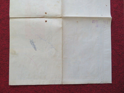 THE TRAP FOLDED US ONE SHEET POSTER RICHARD WIDMARK LEE J.COBB 1959 Movie posters