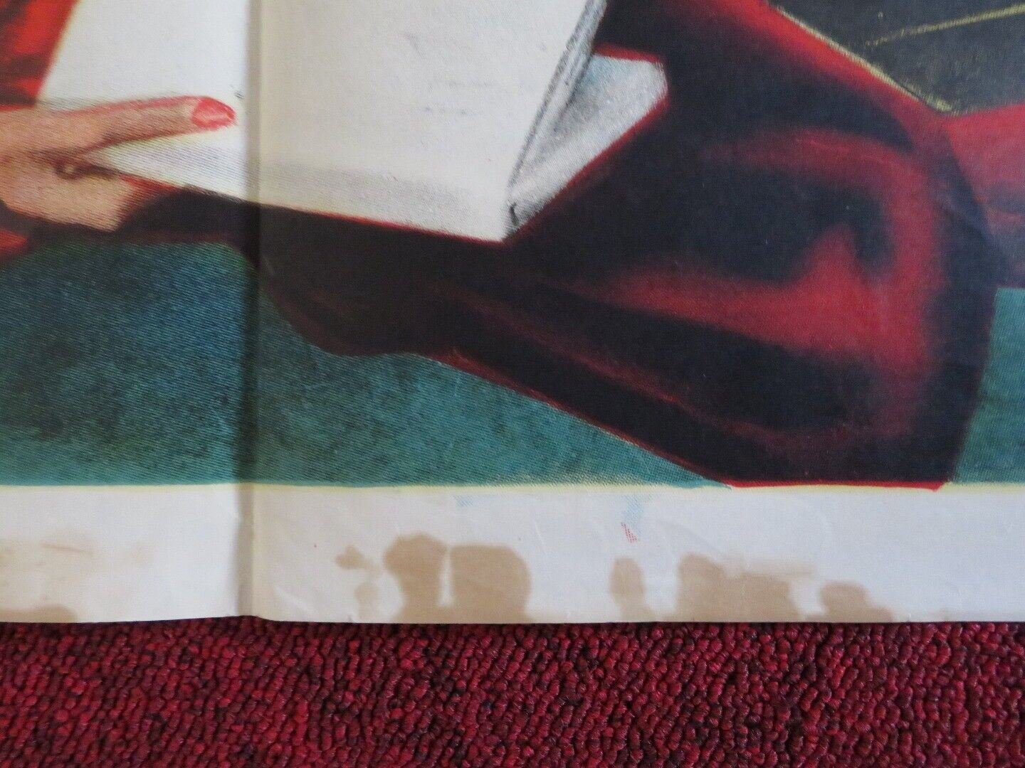 THE TRAVELING SALESWOMAN ONE FOLDED US ONE SHEET POSTER JOAN DAVIS A. DEVINE '50 Movie posters