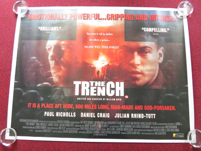 THE TRENCH UK QUAD (30"x 40") ROLLED POSTER DANIEL CRAIG PAUL NICHOLLS 1999 Rendezvous Cinema Movie posters