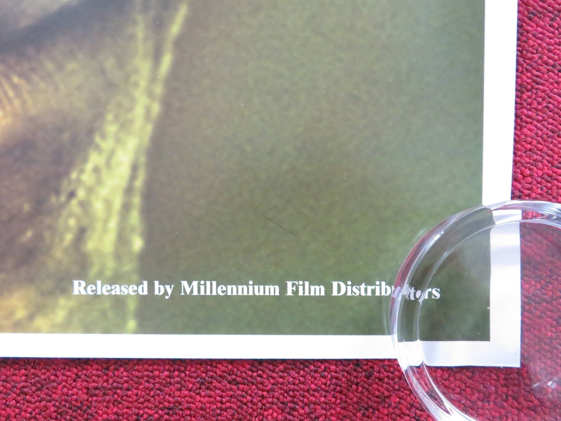 THE TRESPASSER UK QUAD (30"x 40") ROLLED POSTER MARCO RICCA BORGES 2001 Rendezvous Cinema Movie posters