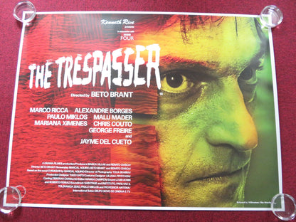 THE TRESPASSER UK QUAD (30"x 40") ROLLED POSTER MARCO RICCA BORGES 2001 Rendezvous Cinema Movie posters