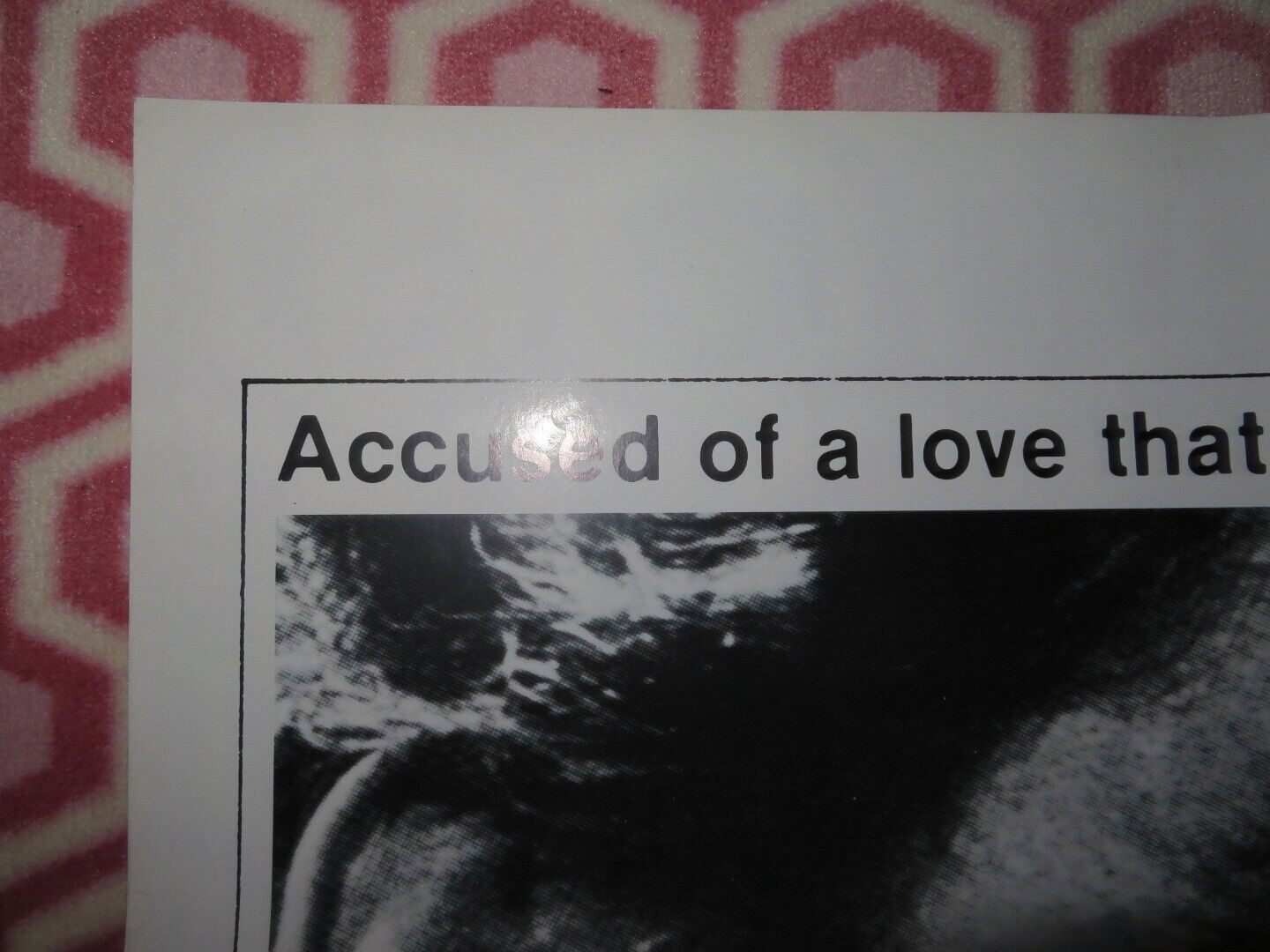 THE TRIALS OF OSCAR WILDE FOLDED US ONE SHEET POSTER PETER FINCH 1981 Movie posters