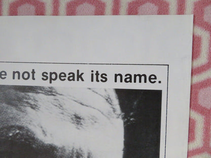 THE TRIALS OF OSCAR WILDE FOLDED US ONE SHEET POSTER PETER FINCH 1981 Movie posters