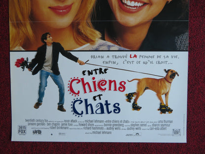 THE TRUTH ABOUT CATS AND DOGS FRENCH (15.5" x 21") POSTER UMA THURMAN 1996 Rendezvous Cinema Movie posters