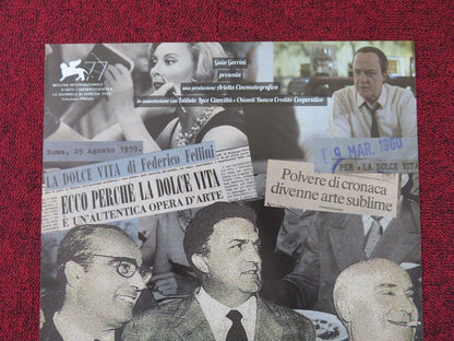 THE TRUTH ABOUT LA DOLCE VITA ITALIAN LOCANDINA (26.5"x12.5") POSTER 2020 Rendezvous Cinema Movie posters