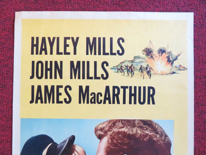 THE TRUTH ABOUT SPRING US INSERT (14"x 36") POSTER HAYLEY MILLS JOHN MILLS 1965 Rendezvous Cinema Movie posters