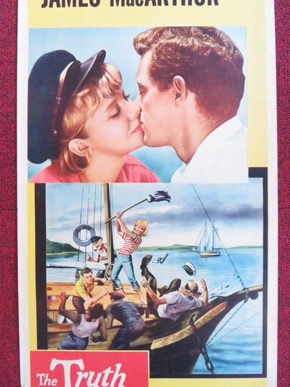 THE TRUTH ABOUT SPRING US INSERT (14"x 36") POSTER HAYLEY MILLS JOHN MILLS 1965 Rendezvous Cinema Movie posters