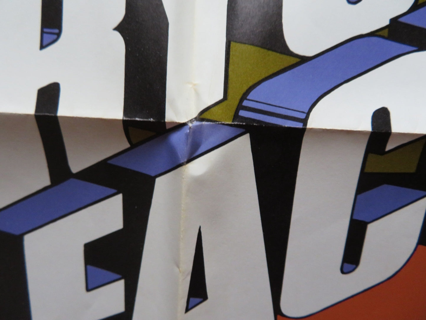 THE TRYGON FACTOR FOLDED US ONE SHEET POSTER STEWART GRANGER S. HAMPSHIRE 1968 Rendezvous Cinema Movie posters