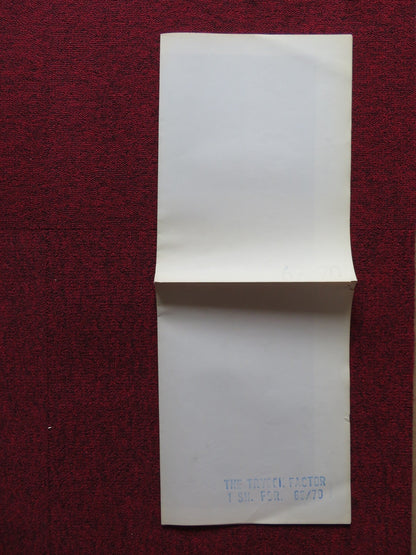 THE TRYGON FACTOR FOLDED US ONE SHEET POSTER STEWART GRANGER S. HAMPSHIRE 1968 Rendezvous Cinema Movie posters