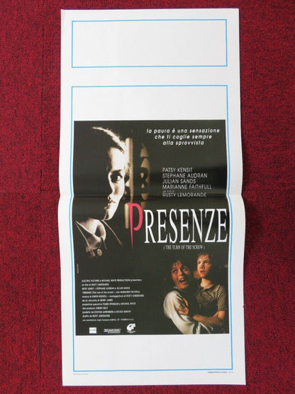 THE TURN OF THE SCREW ITALIAN LOCANDINA (27.5"x13") POSTER PATZY KENSIT 1993 Movie posters