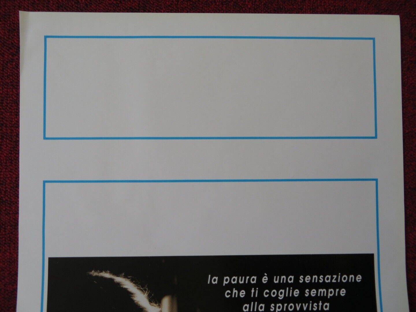 THE TURN OF THE SCREW ITALIAN LOCANDINA (27.5"x13") POSTER PATZY KENSIT 1993 Movie posters