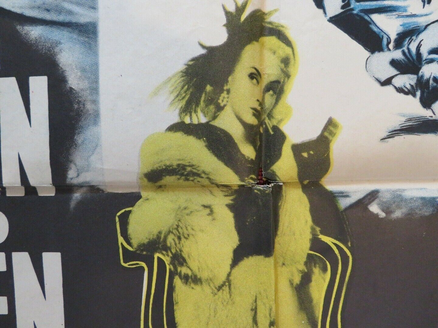 THE TURNING POINT FOLDED US ONE SHEET POSTER WILLIAM HOLDEN EDMOND O'BRIEN 1952 Movie posters