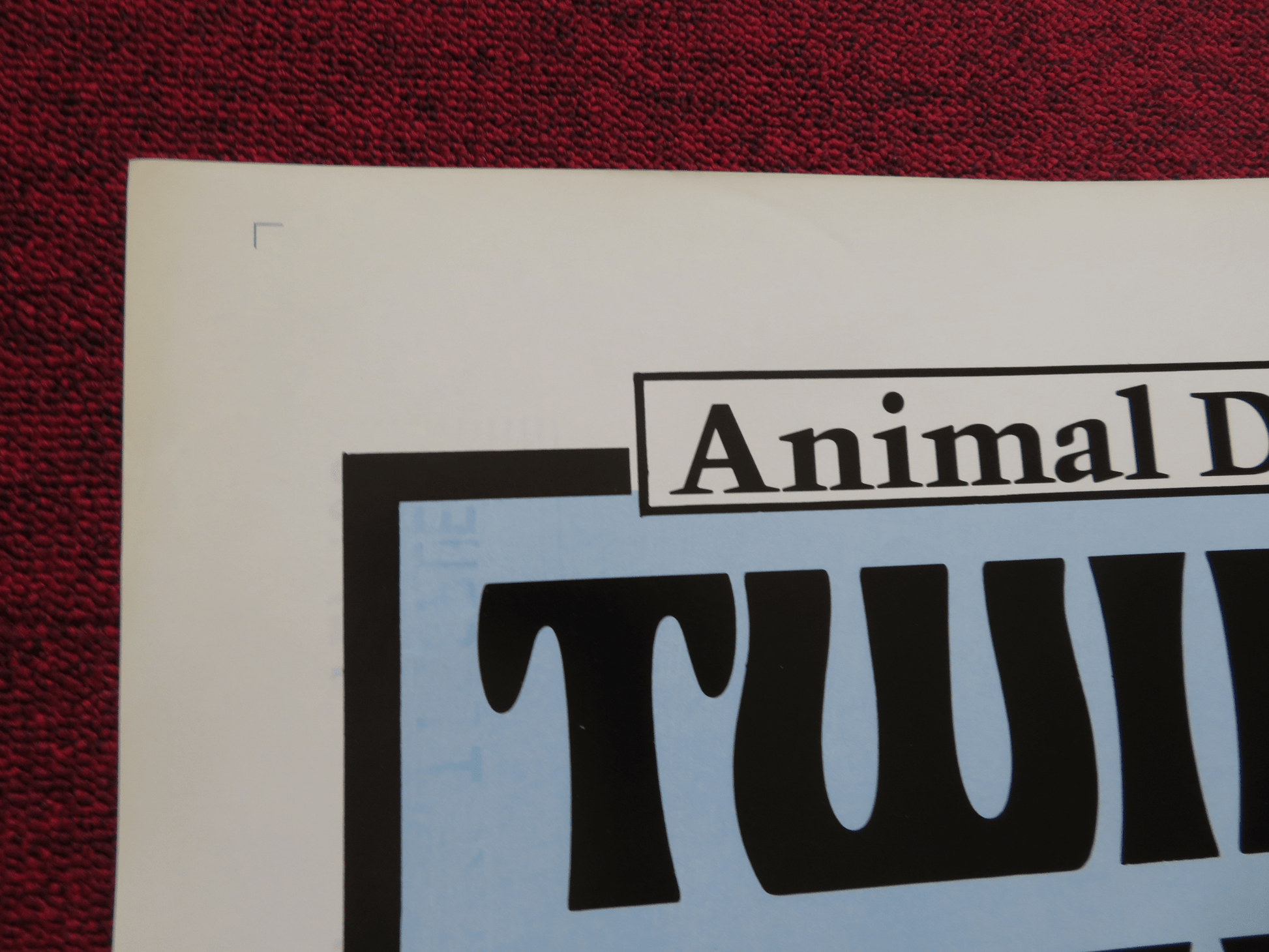 THE TWILIGHT PEOPLE FOLDED US ONE SHEET POSTER JOHN ASHLEY PAT WOODELL 1972 Rendezvous Cinema Movie posters