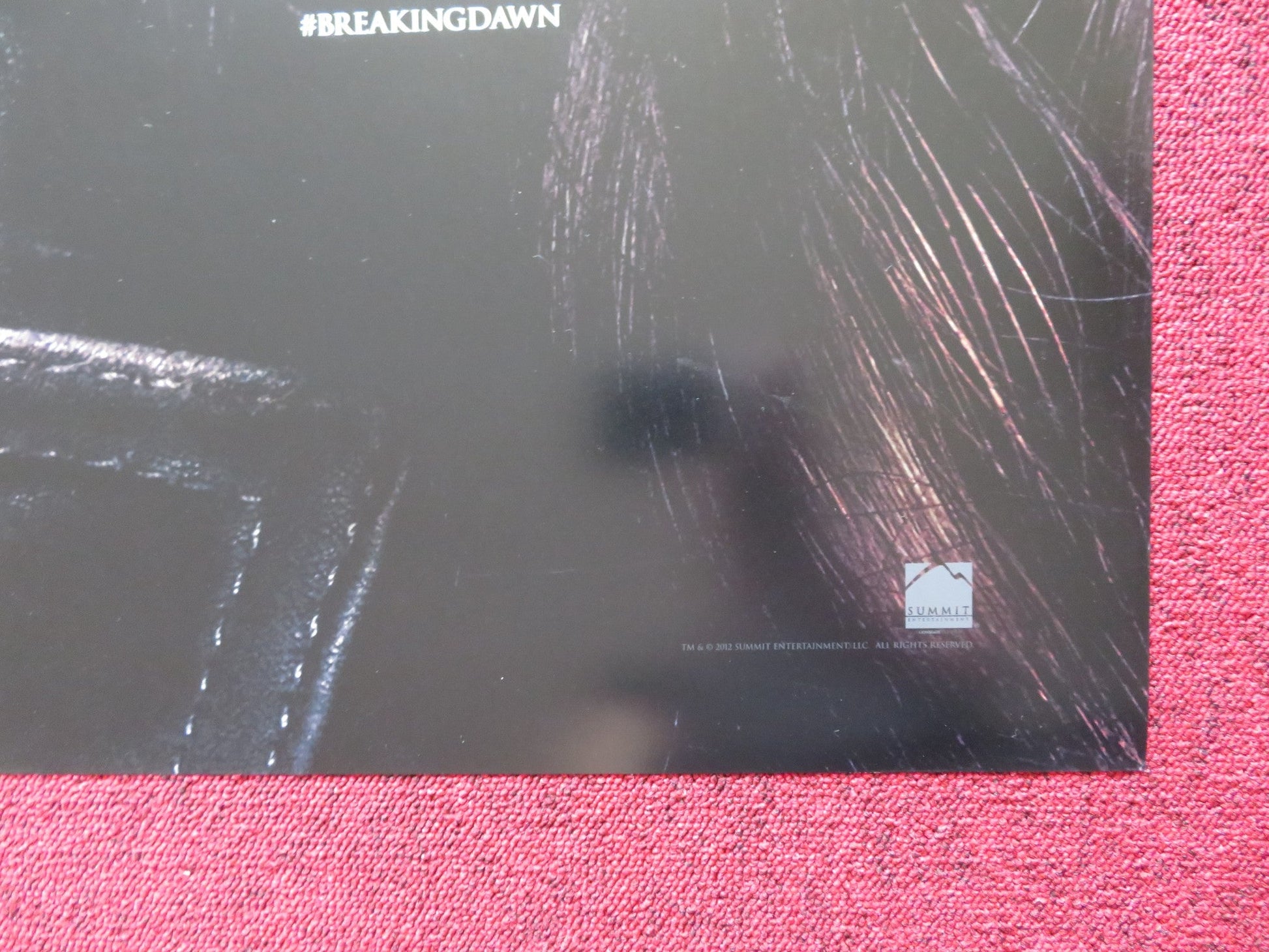 THE TWILIGHT SAGA: BREAKING DAWN - PART 2 - a US ONE SHEET ROLLED POSTER 2012 Rendezvous Cinema Movie posters