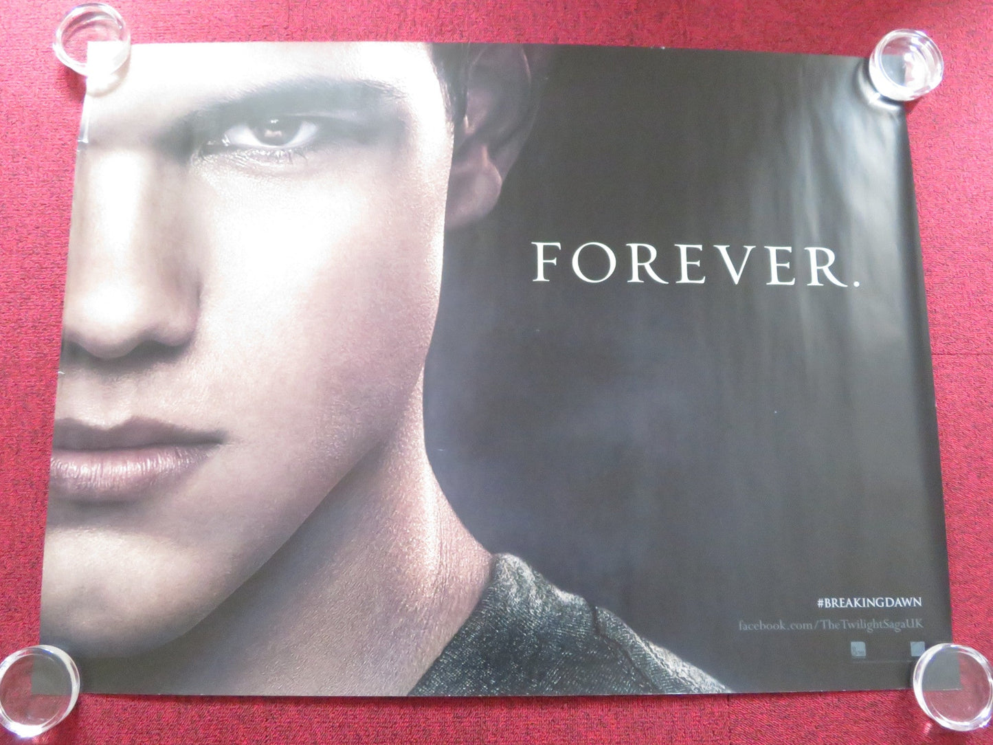 THE TWILIGHT SAGA: BREAKING DAWN PART 2 UK QUAD (30"x 40") ROLLED POSTER 2012 Rendezvous Cinema Movie posters