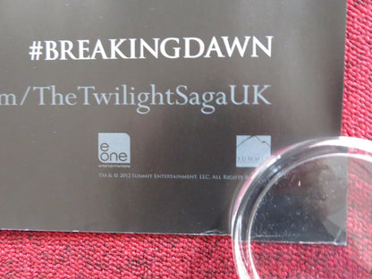THE TWILIGHT SAGA: BREAKING DAWN PART 2 UK QUAD (30"x 40") ROLLED POSTER 2012 Rendezvous Cinema Movie posters