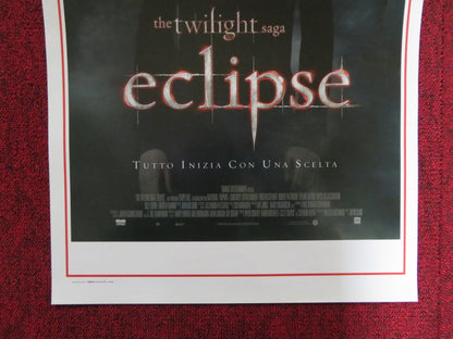 THE TWILIGHT SAGA: ECLIPSE ITALIAN LOCANDINA POSTER ROBERT PATTINSON 2010 Rendezvous Cinema Movie posters