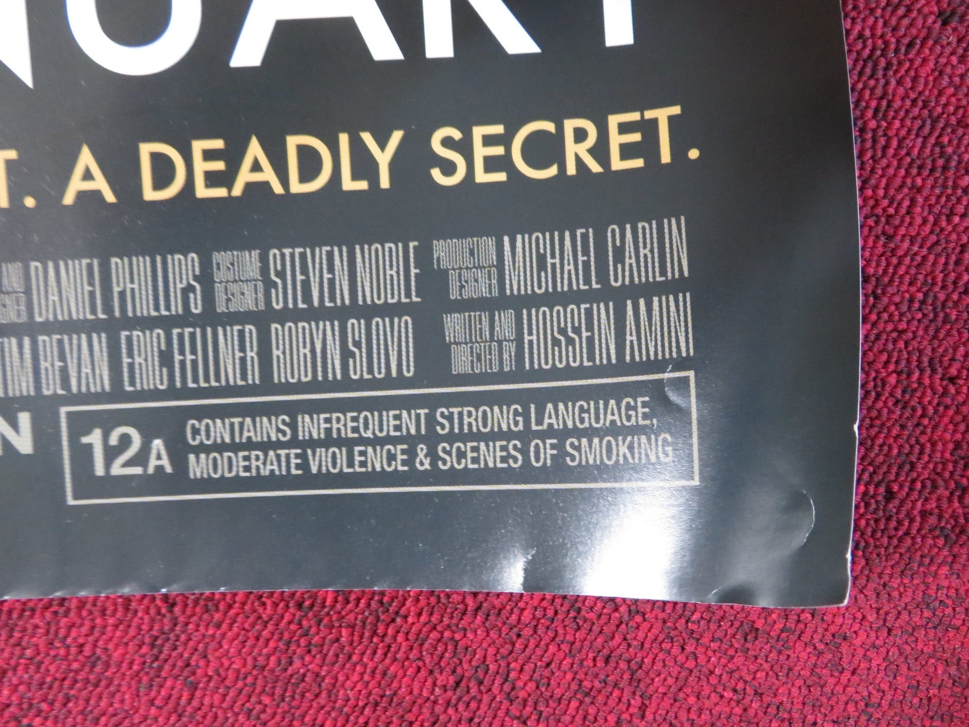 THE TWO FACES OF JANUARY UK QUAD (30"x 40") ROLLED POSTER OSCAR ISAAC 2014 Rendezvous Cinema Movie posters