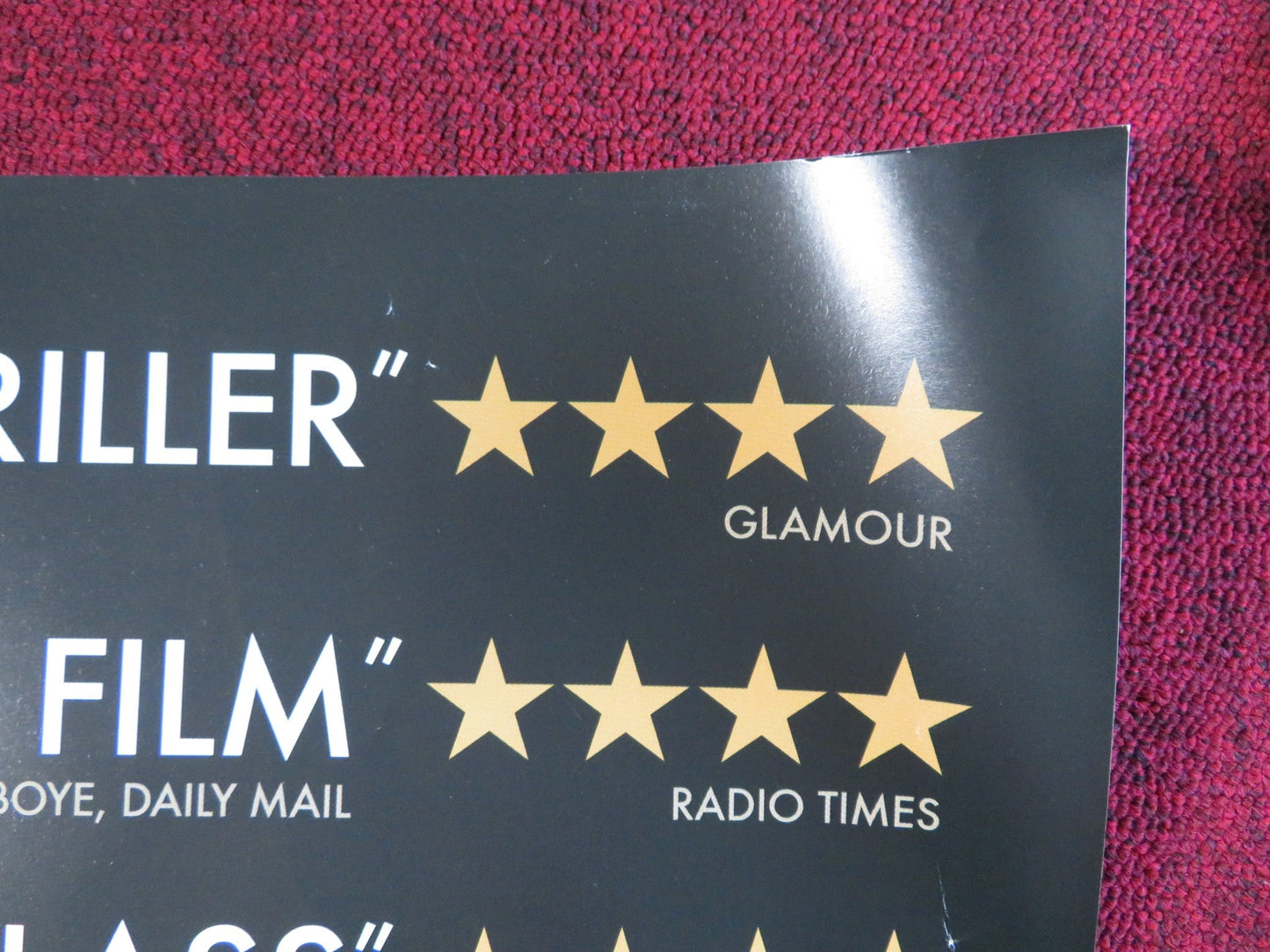 THE TWO FACES OF JANUARY UK QUAD (30"x 40") ROLLED POSTER OSCAR ISAAC 2014 Rendezvous Cinema Movie posters