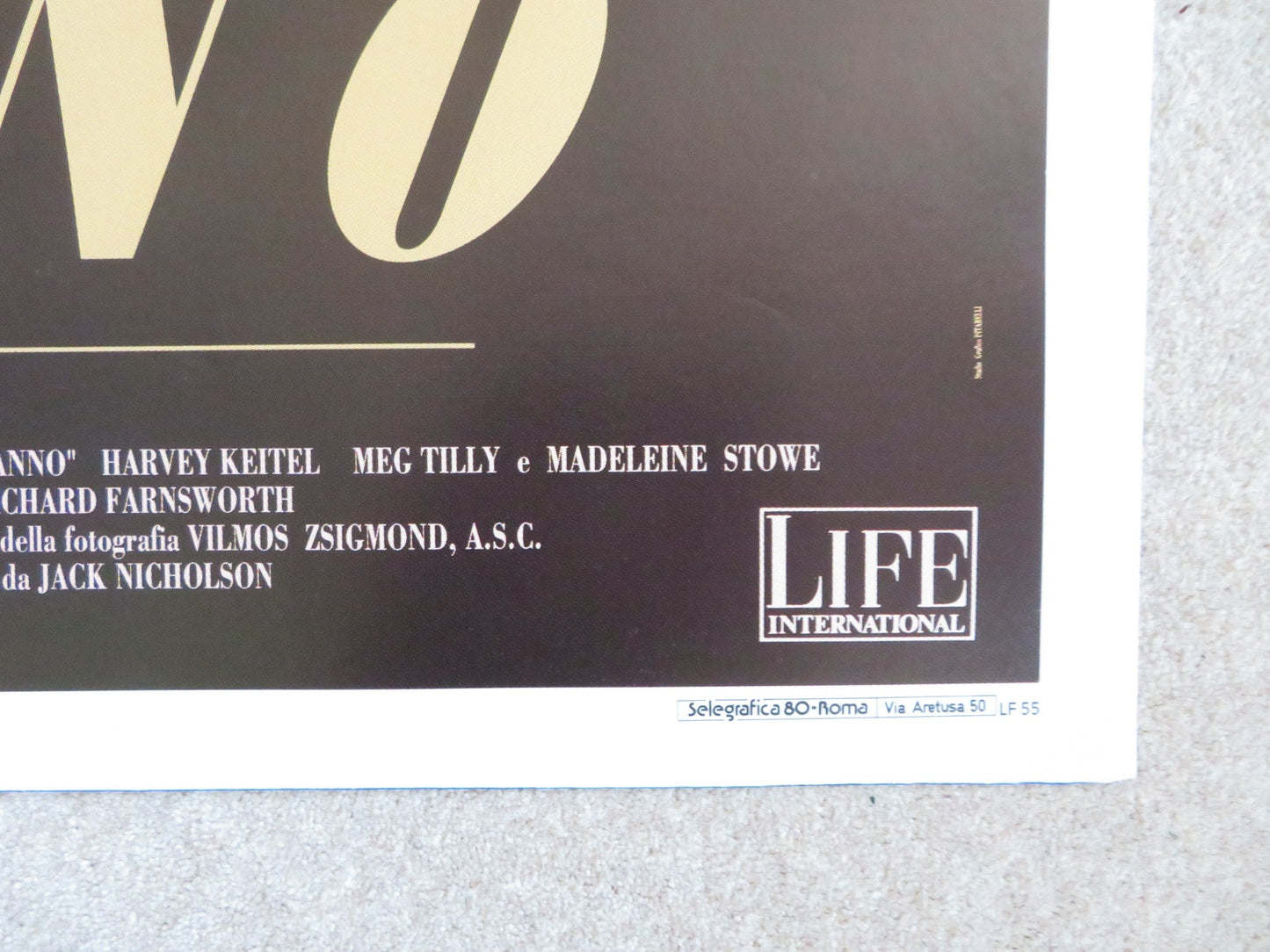 THE TWO JAKES ITALIAN 2 FOGLIO POSTER JACK NICHOLSON HARVEY KEITEL 1990 Rendezvous Cinema Movie posters