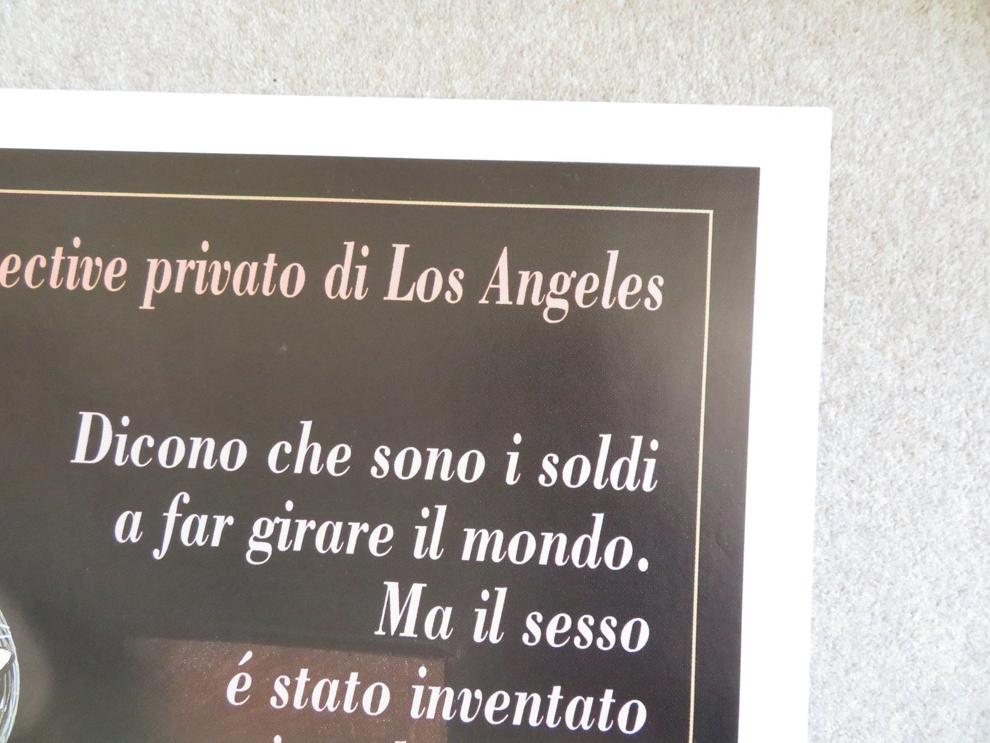 THE TWO JAKES ITALIAN 2 FOGLIO POSTER JACK NICHOLSON HARVEY KEITEL 1990 Rendezvous Cinema Movie posters