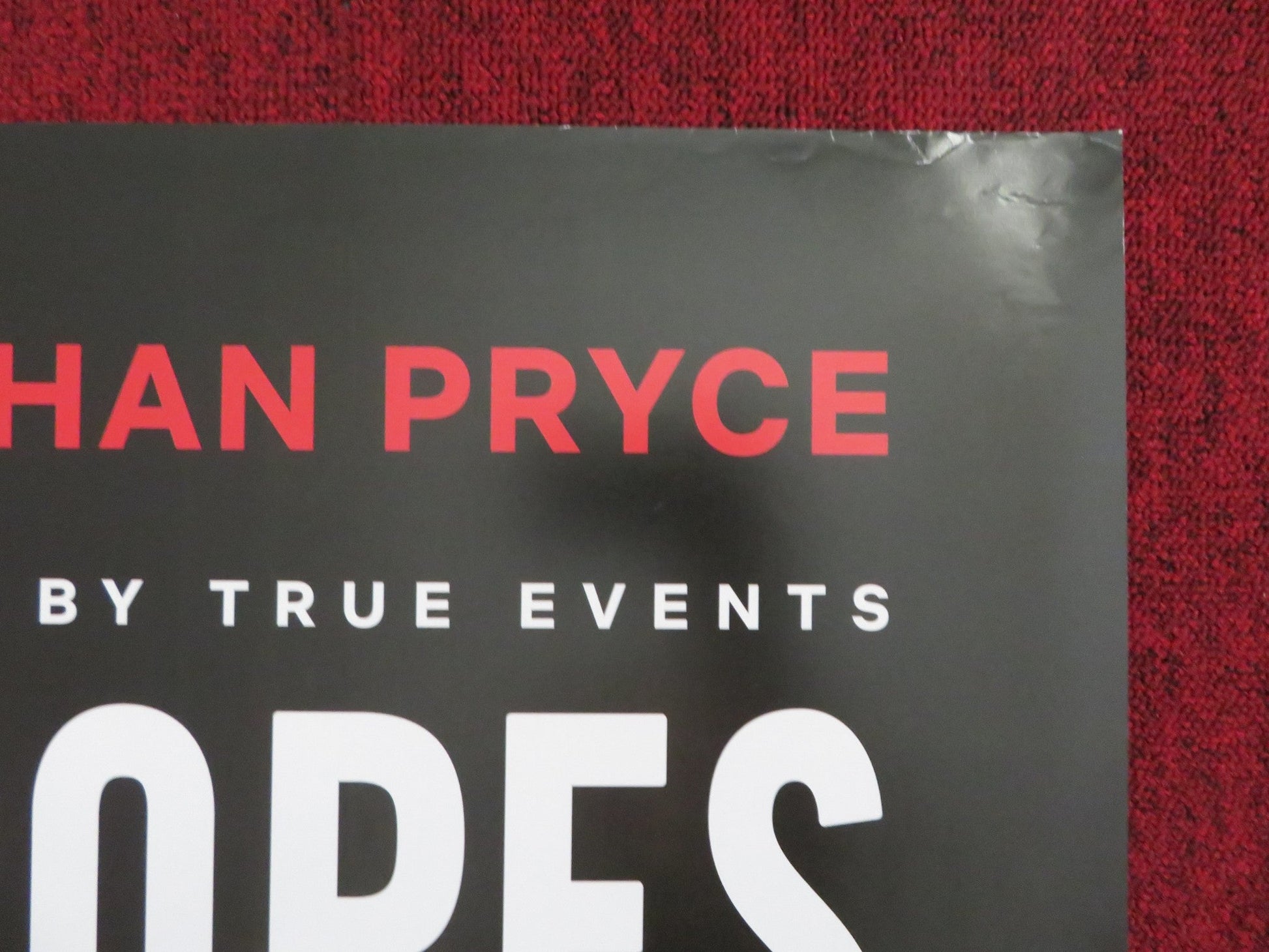 THE TWO POPES UK QUAD (30"x 40") ROLLED POSTER ANTHONY HOPKINS J.PRYCE 2019 Rendezvous Cinema Movie posters