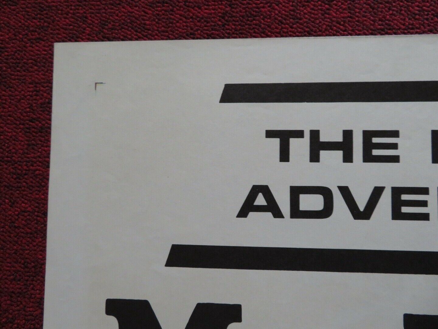 THE UGLY AMERICAN FOLDED US ONE SHEET POSTER MARLON BRANDO EJI OKADA 1963 Rendezvous Cinema Movie posters