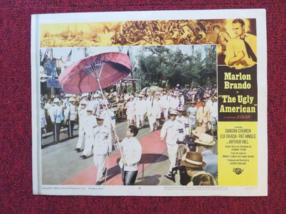 THE UGLY AMERICAN US LOBBY CARD FULL SET MARLON BRANDO SANDRA CHURCH 1963 Rendezvous Cinema Movie posters