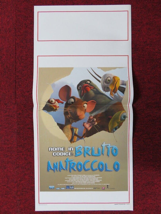 THE UGLY DUCKLING AND ME! ITALIAN LOCANDINA (27.5"x13") POSTER P TYLAK 2007 - Rendezvous Cinema