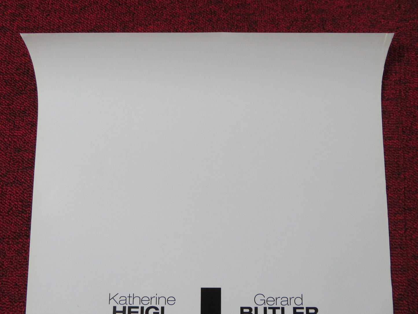 THE UGLY TRUTH ITALIAN LOCANDINA POSTER KATHERINE HEIGL GERARD BUTLER 2009 Rendezvous Cinema Movie posters