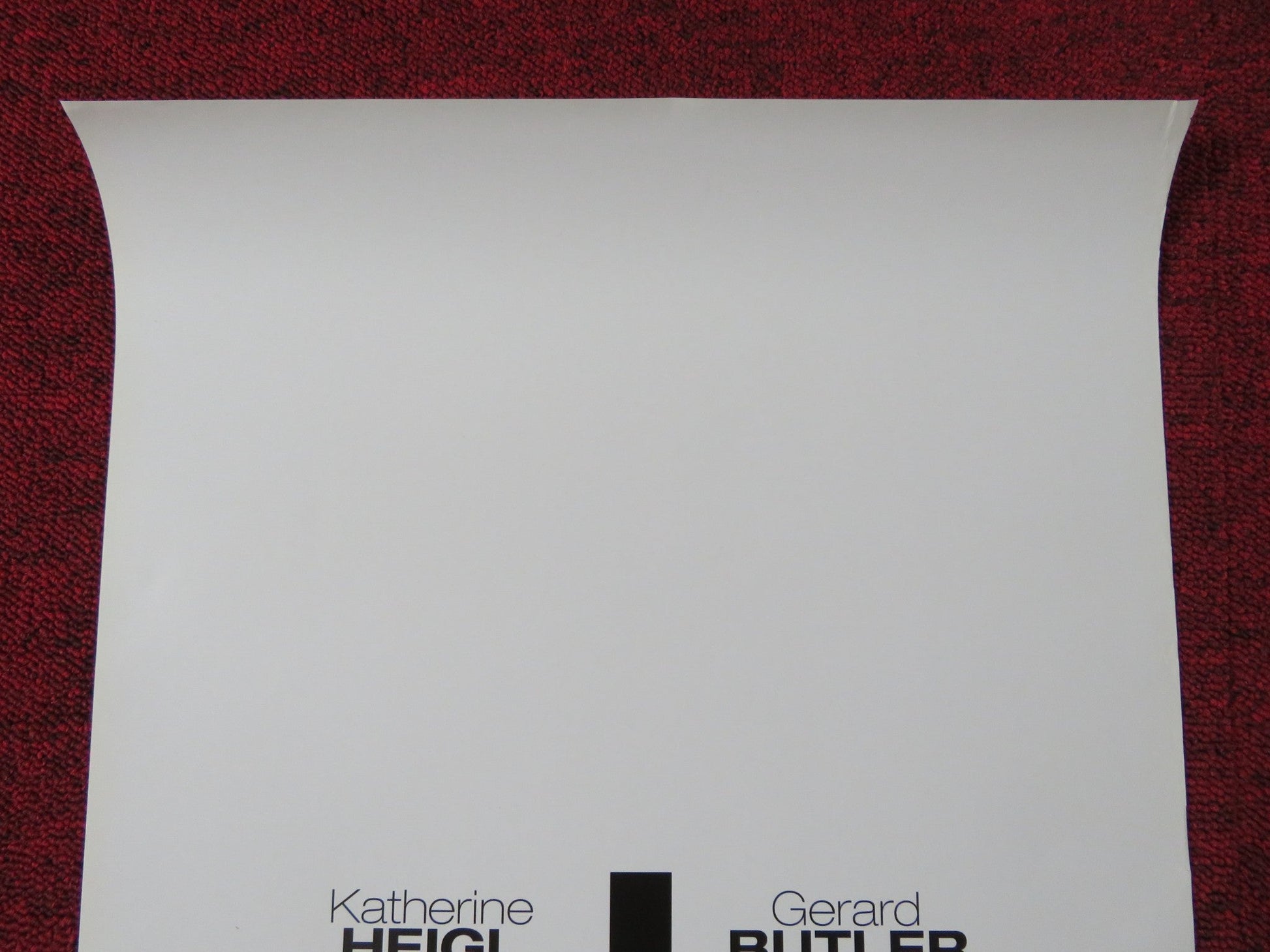 THE UGLY TRUTH ITALIAN LOCANDINA POSTER KATHERINE HEIGL GERARD BUTLER 2009 Rendezvous Cinema Movie posters