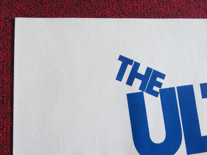 THE ULTIMATE WARRIOR FOLDED US ONE SHEET POSTER YUL BRYNER MAX VON SYDOW 1975 Rendezvous Cinema Movie posters