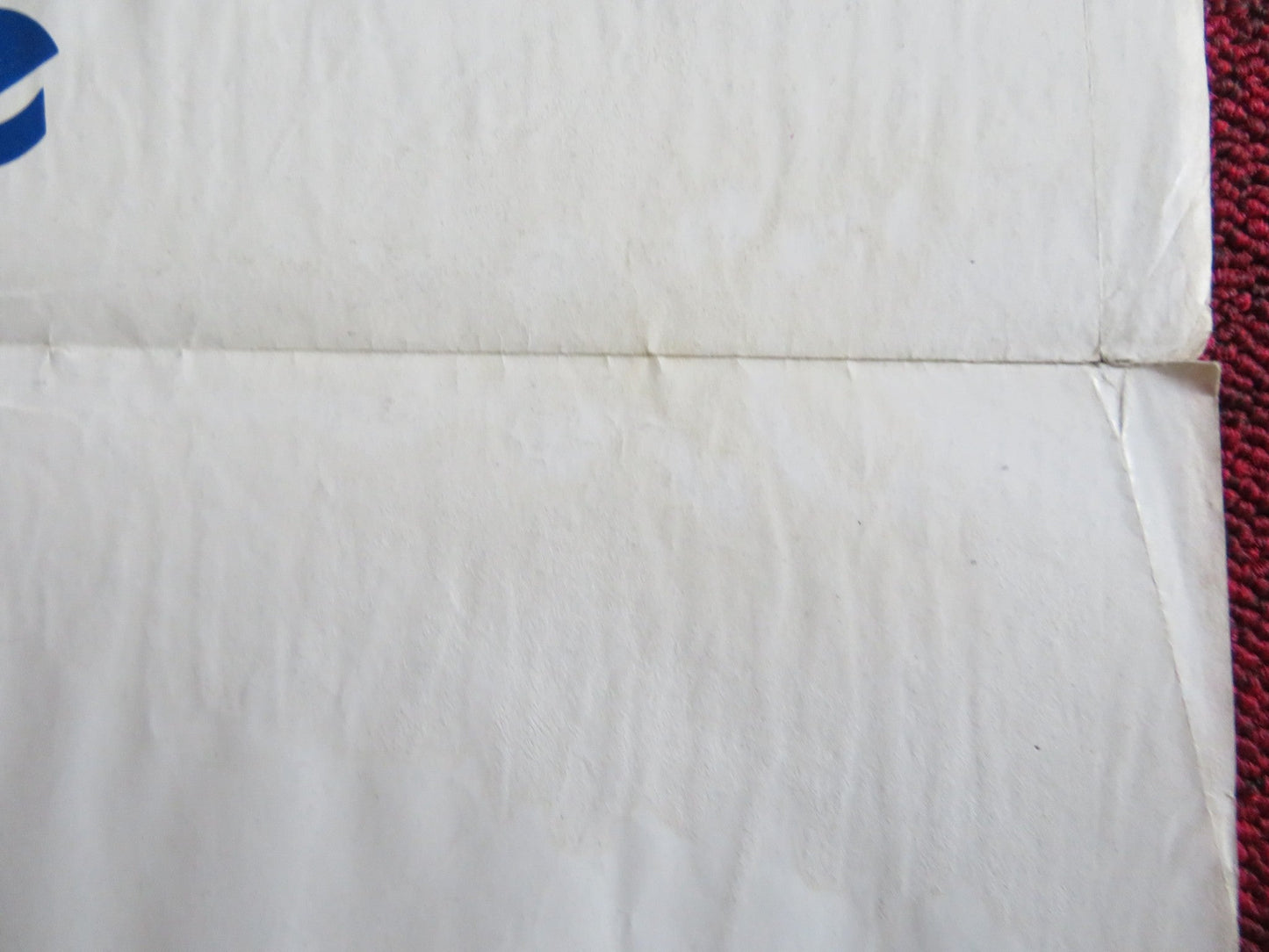 THE ULTIMATE WARRIOR FOLDED US ONE SHEET POSTER YUL BRYNER MAX VON SYDOW 1975 Rendezvous Cinema Movie posters