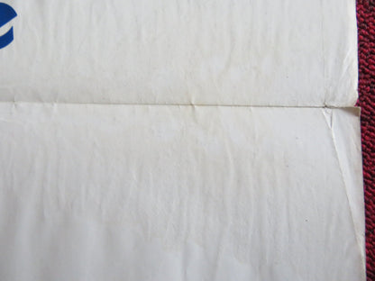 THE ULTIMATE WARRIOR FOLDED US ONE SHEET POSTER YUL BRYNER MAX VON SYDOW 1975 Rendezvous Cinema Movie posters