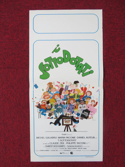 THE UNDER - GIFTED ITALIAN LOCANDINA POSTER MICHEL GALABRU DANIEL AUTEUIL 1982 Rendezvous Cinema Movie posters