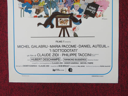 THE UNDER - GIFTED ITALIAN LOCANDINA POSTER MICHEL GALABRU DANIEL AUTEUIL 1982 Rendezvous Cinema Movie posters