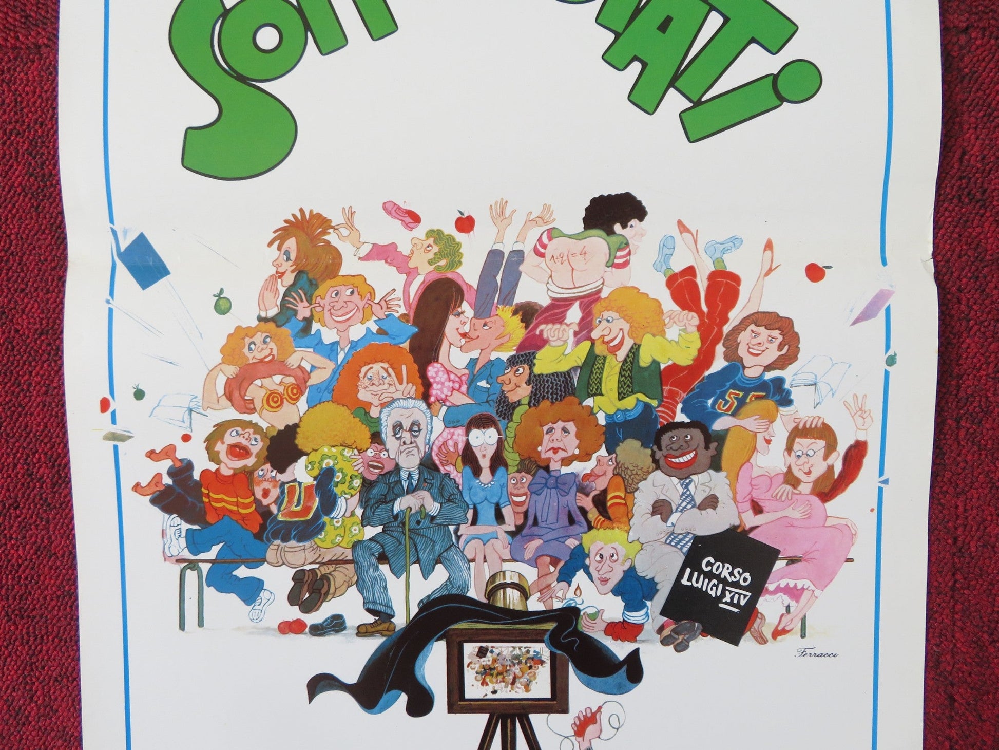 THE UNDER - GIFTED ITALIAN LOCANDINA POSTER MICHEL GALABRU DANIEL AUTEUIL 1982 Rendezvous Cinema Movie posters