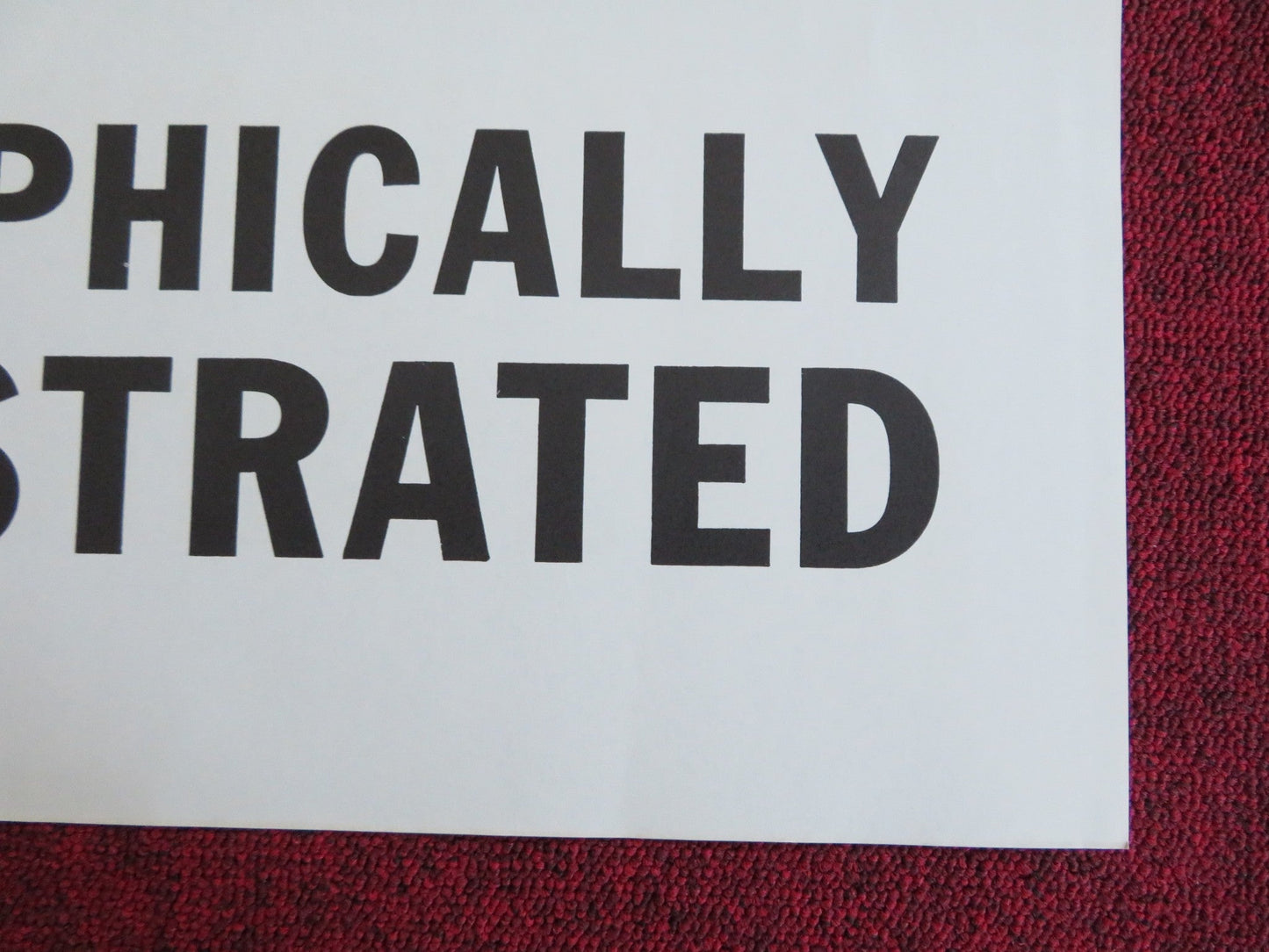 THE UNDERGRADUATE US TRI FOLDED ONE SHEET ROLLED POSTER JOHN DULLAGHAN 1971 Rendezvous Cinema Movie posters