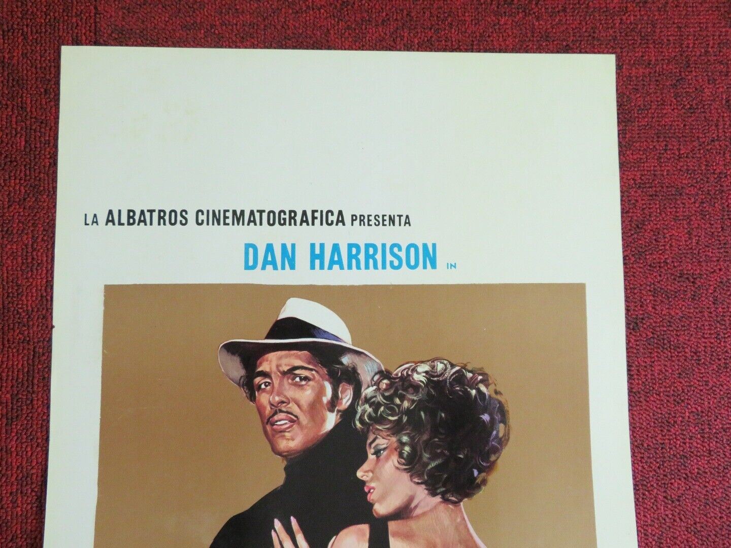 THE UNDERGROUND /IL CLANDESTINO ITALIAN LOCANDINA (27.5"x13") POSTER 1970 - Rendezvous Cinema