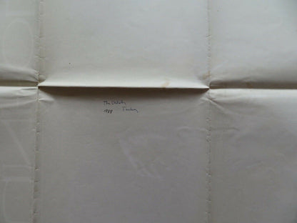 THE UNHOLY FOLDED TURKISH ONE SHEET POSTER RUBEN RABASA NICOLE FORTIER 1988 - Rendezvous Cinema