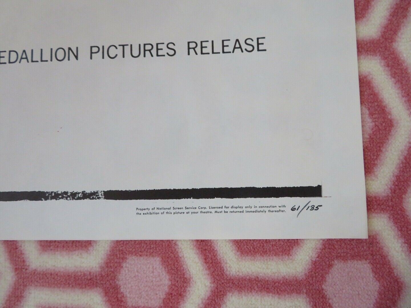 THE UNHOLY INTRUDERS ONE SHEET POSTER PHILIP DORN OLGA TACHE FROM 1952 Movie posters