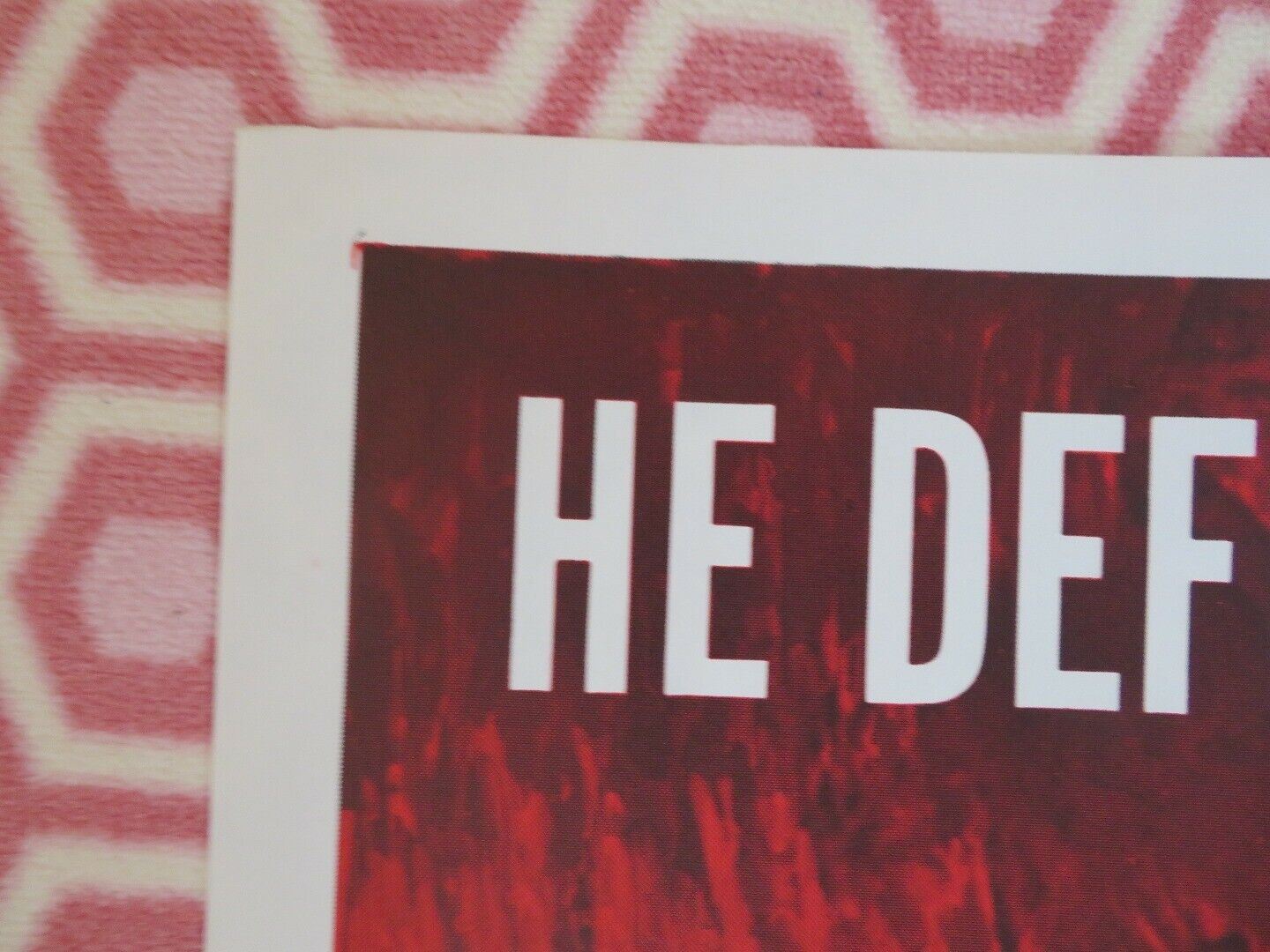 THE UNHOLY INTRUDERS ONE SHEET POSTER PHILIP DORN OLGA TACHE FROM 1952 Movie posters